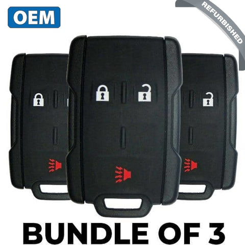 3 X 2014-2020 Gm / 3-Button Keyless Entry Remote Pn: 13577771 M3N32337100 (Oem Refurb) (Bundle Of 3) 3 X 2014-2020 Gm / 3-Button Keyless Entry Remote Pn: 13577771 M3N32337100 (Oem Refurb) (Bundle Of 3)