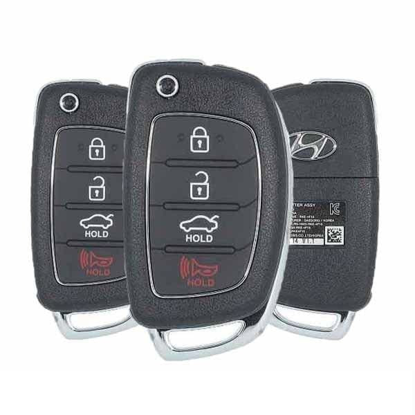 3 X 2015-2017 Hyundai Sonata / 4-Button Flip Key Pn: 954430-C1010 Tq8-Rke-4F16 (Oem) (Bundle Of 3) 3 X 2015-2017 Hyundai Sonata / 4-Button Flip Key Pn: 954430-C1010 Tq8-Rke-4F16 (Oem) (Bundle Of 3)