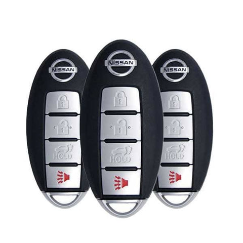 3 X 2015-2017 Nissan Murano / Pathfinder 4-Button Smart Key Pn: S180144323 Kr5S180144014 (Bundle Of 3 X 2015-2017 Nissan Murano / Pathfinder 4-Button Smart Key Pn: S180144323 Kr5S180144014 (Bundle Of
