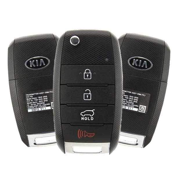 3 X 2015-2018 Kia Sedona / 4-Button Flip Key Remote Pn: 95430-A9100 Tq8-Rke-4F19 High Security Kk10 3 X 2015-2018 Kia Sedona / 4-Button Flip Key Remote Pn: 95430-A9100 Tq8-Rke-4F19 High Security Kk10