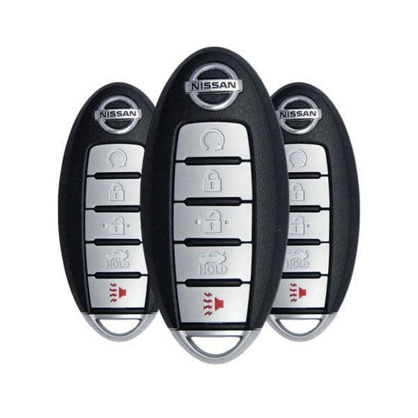 3 X 2016-2018 Nissan Maxima Altima / 5-Button Smart Key Pn: 285E3-4Ra0B Kr5S180144014 Ic 204 (Bundle 3 X 2016-2018 Nissan Maxima Altima / 5-Button Smart Key Pn: 285E3-4Ra0B Kr5S180144014 Ic 204 (Bundle