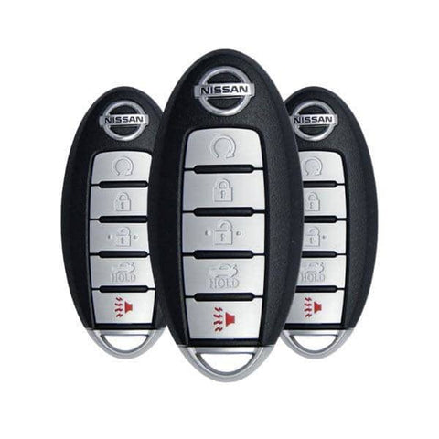 3 X 2016-2018 Nissan Maxima Altima / 5-Button Smart Key Pn: 285E3-4Ra0B Kr5S180144014 Ic 204 (Bundle 3 X 2016-2018 Nissan Maxima Altima / 5-Button Smart Key Pn: 285E3-4Ra0B Kr5S180144014 Ic 204 (Bundle