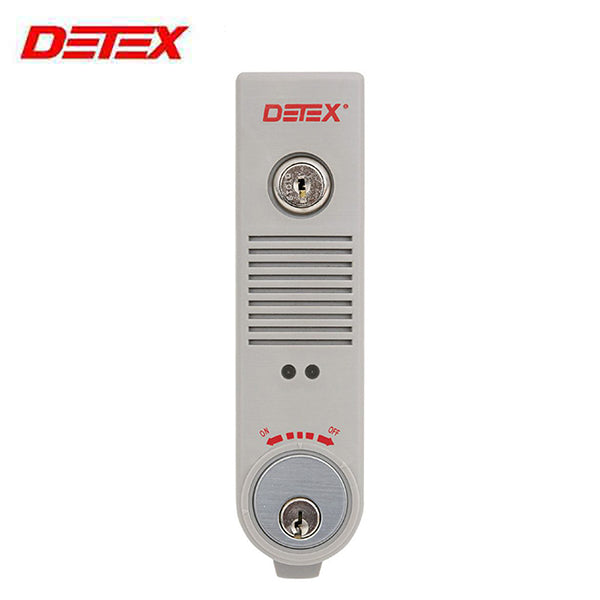 Detex EAX-300 - Door Prop Alarm - Surface Mounted - Gray - UHS Hardware Detex EAX-300 - Door Prop Alarm - Surface Mounted - Gray - UHS Hardware