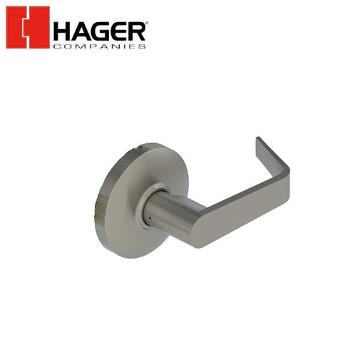Hager - 3517 - Lever - Single Dummy - Satin Chrome - Optional Lever Hager - 3517 - Lever - Single Dummy - Satin Chrome - Optional Lever