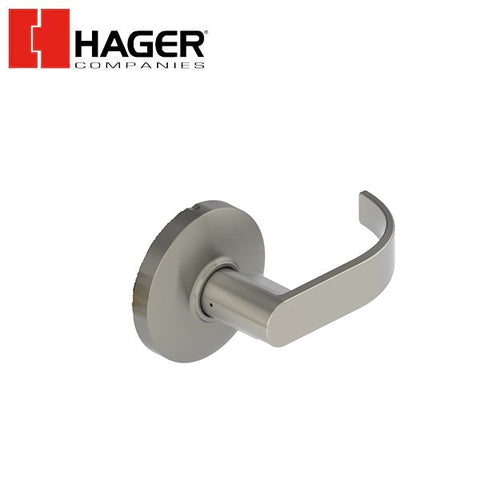 Hager - 3517 - Lever - Single Dummy - Satin Chrome - Optional Lever Hager - 3517 - Lever - Single Dummy - Satin Chrome - Optional Lever