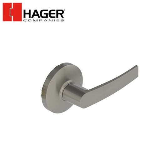 Hager - 3517 - Lever - Single Dummy - Satin Chrome - Optional Lever Hager - 3517 - Lever - Single Dummy - Satin Chrome - Optional Lever