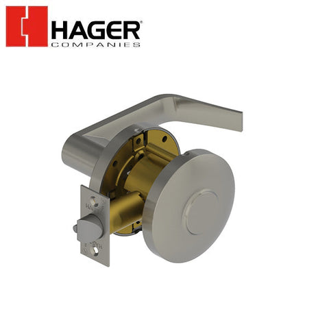 Hager - 3525 - Lever - Exit - 2-3/4" Satin Chrome - Withnell Lever Hager - 3525 - Lever - Exit - 2-3/4" Satin Chrome - Withnell Lever