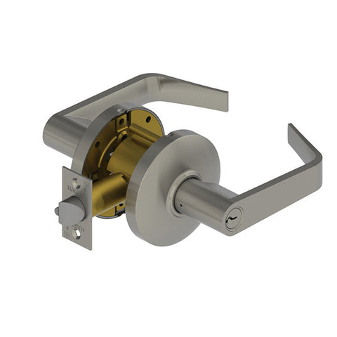 Hager - 3580 - Lever - Storeroom - 2-3/4" - Optional Finish - Optional Trim - Optional Keyway Hager - 3580 - Lever - Storeroom - 2-3/4" - Optional Finish - Optional Trim - Optional Keyway