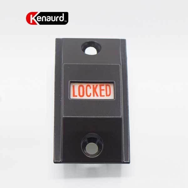 Commercial Storefront Lock Indicator - Anodized Bronze (DURA) - UHS Hardware Commercial Storefront Lock Indicator - Anodized Bronze (DURA) - UHS Hardware