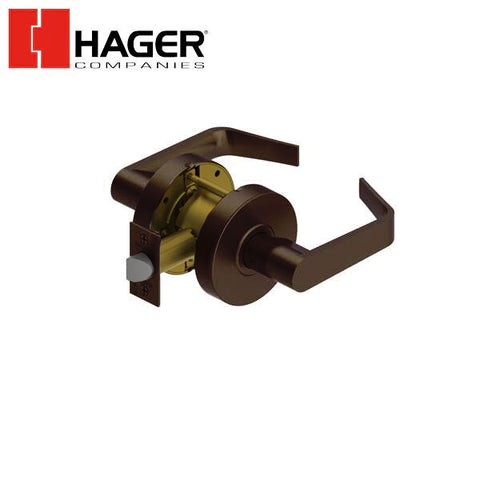 Hager - 2510 - Lever - Passage - 2-3/4" - Optional Finish - Optional Lever Hager - 2510 - Lever - Passage - 2-3/4" - Optional Finish - Optional Lever