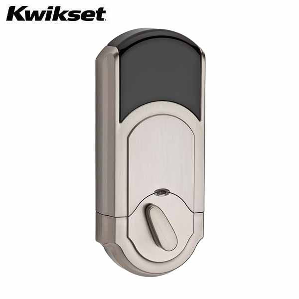 Kwikset - 910 SmartCode Traditional Electronic Deadbolt with Z-Wave Technology - Satin Nickel Finish - UHS Hardware Kwikset - 910 SmartCode Traditional Electronic Deadbolt with Z-Wave Technology - Satin Nickel Finish - UHS Hardware