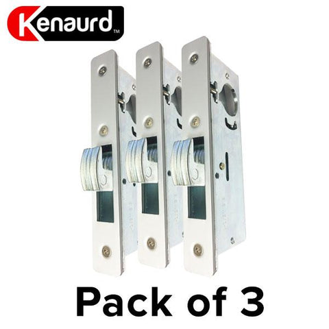 3 x Narrow-Stile 1-1/8″ Hook Bolt Lock Body – w/ Faceplates (Bundle of 3) - UHS Hardware 3 x Narrow-Stile 1-1/8″ Hook Bolt Lock Body – w/ Faceplates (Bundle of 3) - UHS Hardware