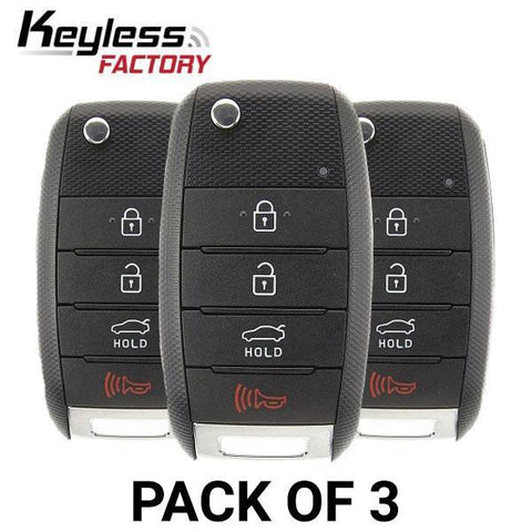 2014-2015 Kia Optima / 4-Button Flip Key / NYODD4TX1306-TFL (Pack of 3) - UHS Hardware 2014-2015 Kia Optima / 4-Button Flip Key / NYODD4TX1306-TFL (Pack of 3) - UHS Hardware