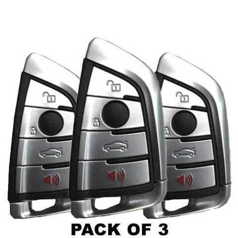 3x 2014-2019 BMW X5 / X6 / 4-Button Smart Key / NBGIDGNG1 / FEM / BDC / 433Mhz (AFTERMARKET) (Bundle of 3) - UHS Hardware 3x 2014-2019 BMW X5 / X6 / 4-Button Smart Key / NBGIDGNG1 / FEM / BDC / 433Mhz (AFTERMARKET) (Bundle of 3) - UHS Hardware