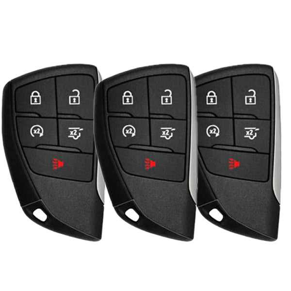 3 x 2021-2022 Buick Envision GMC Yukon Chevrolet Tahoe Suburban / 5-Button Smart Key / PN: 13537956 / HUFGM2718 (AFTERMARKET) (Pack of 3) - UHS Hardware 3 x 2021-2022 Buick Envision GMC Yukon Chevrolet Tahoe Suburban / 5-Button Smart Key / PN: 13537956 / HUFGM2718 (AFTERMARKET) (Pack of 3) - UHS Hardware