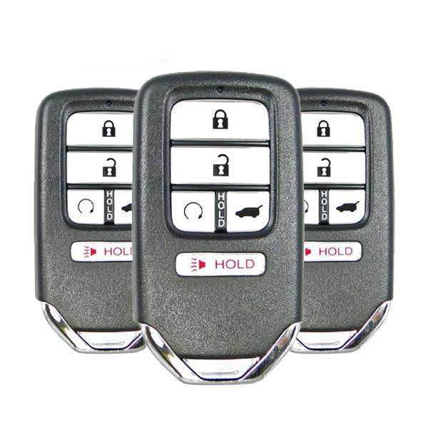 2016-2021 Honda Pilot Civic / 5-Button Smart Key / PN: 72147-TG7-A11 / KR5V2X V44 (BUNDLE OF 3) - UHS Hardware 2016-2021 Honda Pilot Civic / 5-Button Smart Key / PN: 72147-TG7-A11 / KR5V2X V44 (BUNDLE OF 3) - UHS Hardware