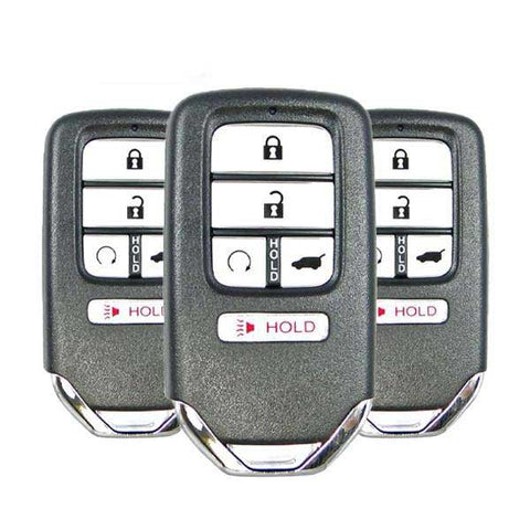 2016-2021 Honda Pilot Civic / 5-Button Smart Key / PN: 72147-TG7-A11 / KR5V2X V44 (BUNDLE OF 3) - UHS Hardware 2016-2021 Honda Pilot Civic / 5-Button Smart Key / PN: 72147-TG7-A11 / KR5V2X V44 (BUNDLE OF 3) - UHS Hardware