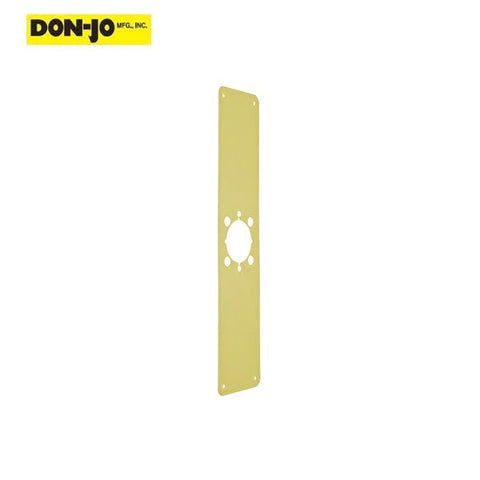 Don-Jo - RP 13515 2 - Remodeler Plate - 15" Length - 3-1/2" Width - Optional Finish - UHS Hardware Don-Jo - RP 13515 2 - Remodeler Plate - 15" Length - 3-1/2" Width - Optional Finish - UHS Hardware