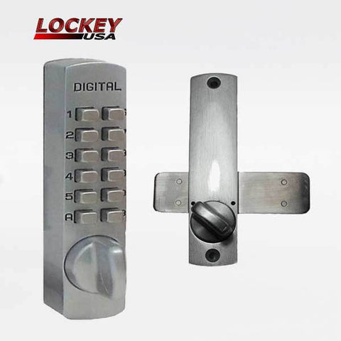 Lockey - C120 - Surface / Rim Mount Digital Keyless Combination Lock - UHS Hardware Lockey - C120 - Surface / Rim Mount Digital Keyless Combination Lock - UHS Hardware