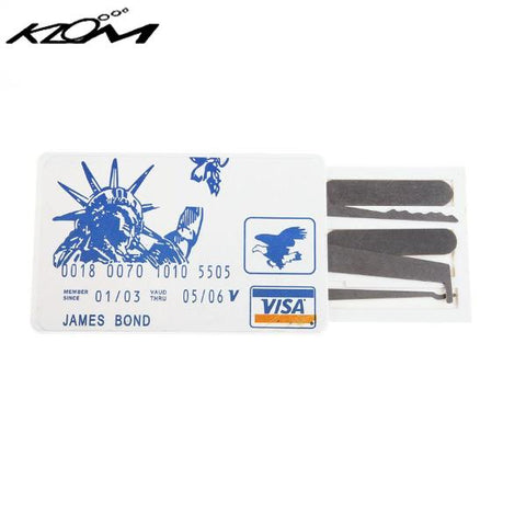 KLOM Credit Card Lock Pick Set - UHS Hardware KLOM Credit Card Lock Pick Set - UHS Hardware