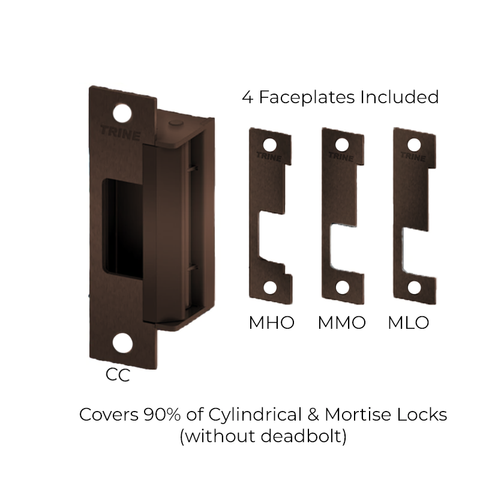 Trine - 4100 - 4-7/8” Electric Strike - One Box Solution - Fire Rated ANSI - Optional Finish - Grade 1 - UHS Hardware Trine - 4100 - 4-7/8” Electric Strike - One Box Solution - Fire Rated ANSI - Optional Finish - Grade 1 - UHS Hardware