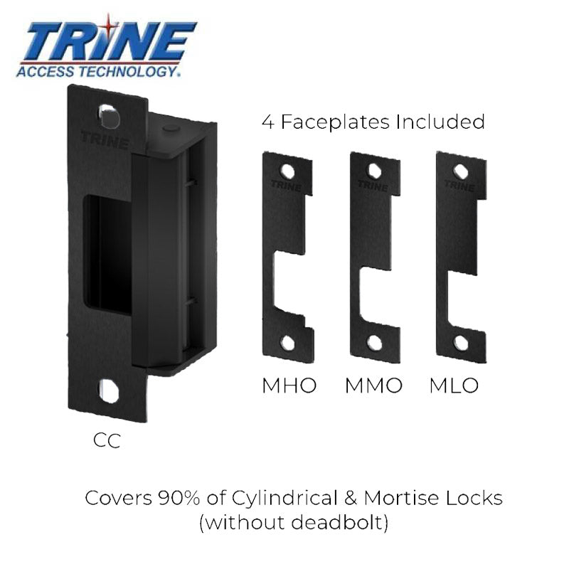 Trine - 4100 - 4-7/8” Electric Strike - One Box Solution - Fire Rated ANSI - Optional Finish - Grade 1 - UHS Hardware Trine - 4100 - 4-7/8” Electric Strike - One Box Solution - Fire Rated ANSI - Optional Finish - Grade 1 - UHS Hardware