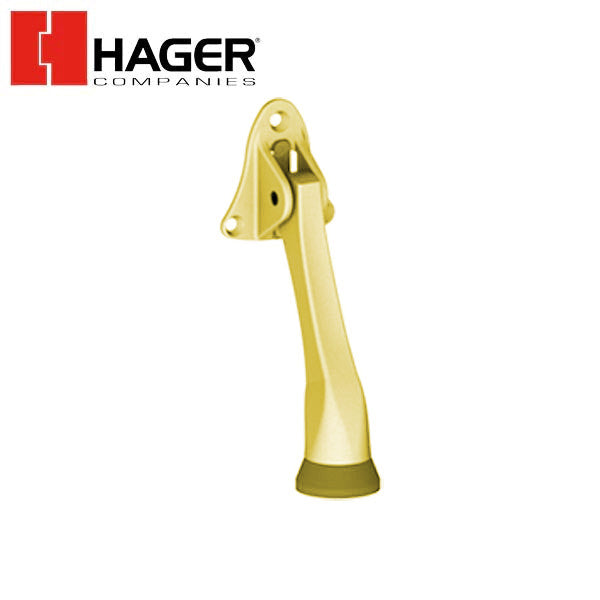 Hager - 270D - Kick Down Door Holder - 4" - Optional Finish