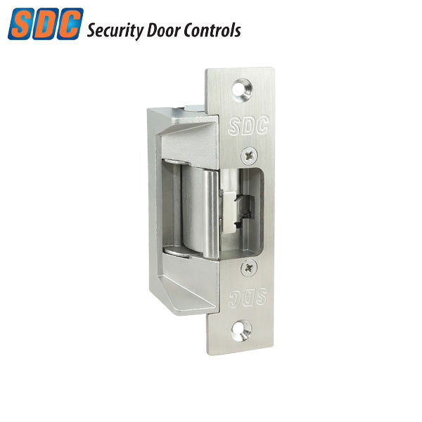SDC - 45F-4SU - Electrified Cylindrical Strike - Fail Safe / Fail Secure - Full Monitoring - Fire Rated - Satin Stainless Steel - UHS Hardware SDC - 45F-4SU - Electrified Cylindrical Strike - Fail Safe / Fail Secure - Full Monitoring - Fire Rated - Satin Stainless Steel - UHS Hardware