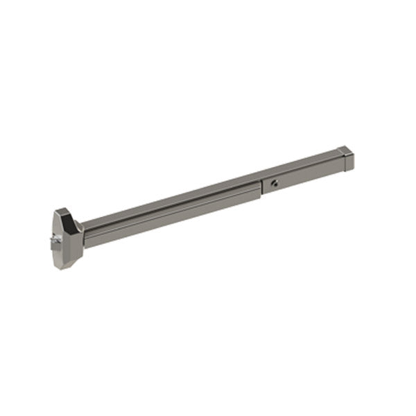Hager - 4701 - 36" Rim Exit Device REV 2 - for 30" Doors - Exit Only - Aluminum Finish - Grade 1 - UHS Hardware Hager - 4701 - 36" Rim Exit Device REV 2 - for 30" Doors - Exit Only - Aluminum Finish - Grade 1 - UHS Hardware