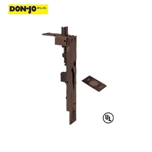 Don-Jo - 1557 - Flush Bolt - 6-3/4" Length - 1" Width - Optional Finish - UHS Hardware