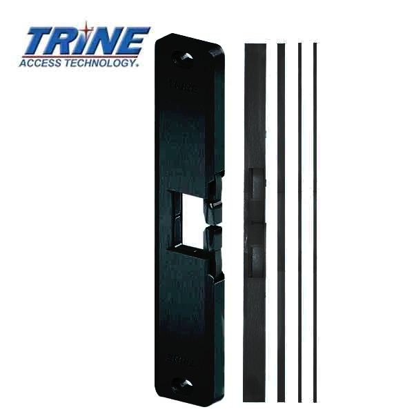 Trine - 4850 - 1/2″ Surface Mounted Electric Strike for Rim Panic Devices - Optional Finish - Grade 1 - UHS Hardware Trine - 4850 - 1/2″ Surface Mounted Electric Strike for Rim Panic Devices - Optional Finish - Grade 1 - UHS Hardware