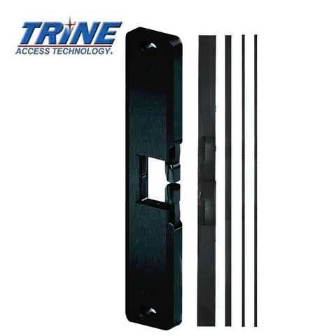 Trine - 4850 - 1/2″ Surface Mounted Electric Strike for Rim Panic Devices - Optional Finish - Grade 1 - UHS Hardware Trine - 4850 - 1/2″ Surface Mounted Electric Strike for Rim Panic Devices - Optional Finish - Grade 1 - UHS Hardware