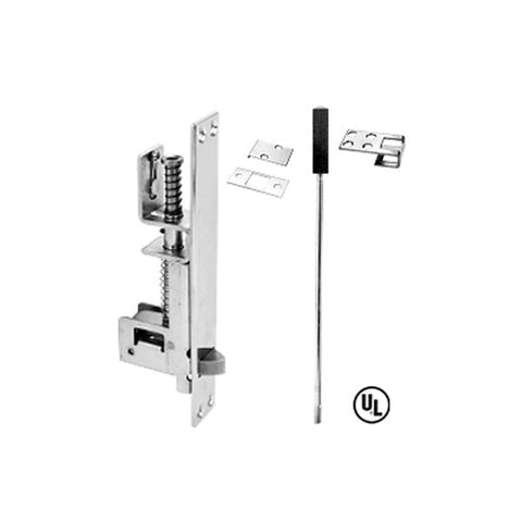 Don-Jo - 1560 - Automatic Flush Bolt - 6-3/4" Length - 1" Width - UHS Hardware Don-Jo - 1560 - Automatic Flush Bolt - 6-3/4" Length - 1" Width - UHS Hardware