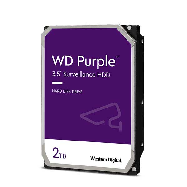 Western Digital / Surveillance Hard Drive / 2 TB / WD10PURX-64KC9Y0