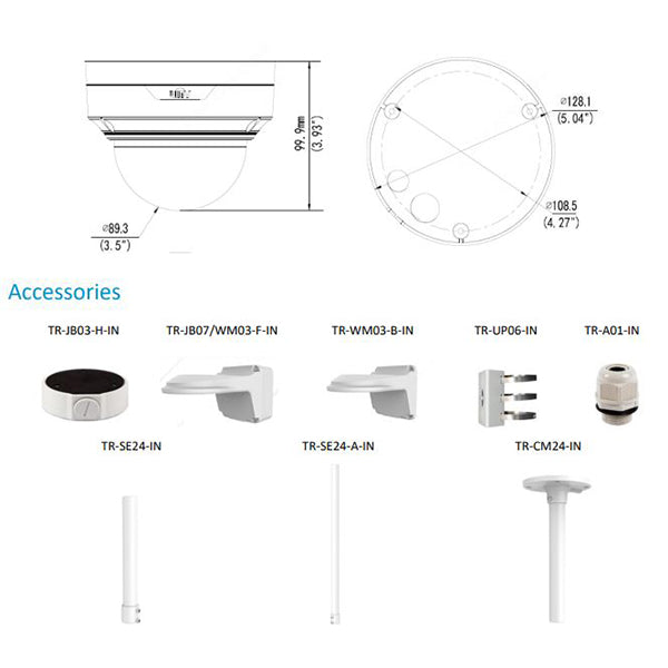 Uniview / IP Cameras / Dome / 2.8-12mm AF Automatic Focusing and Motorized Zoom Lens / 5MP / Smart IR / IP67 / IK10 / WDR / UNV-3535SR3-DVPZ-F - UHS Hardware Uniview / IP Cameras / Dome / 2.8-12mm AF Automatic Focusing and Motorized Zoom Lens / 5MP / Smart IR / IP67 / IK10 / WDR / UNV-3535SR3-DVPZ-F - UHS Hardware
