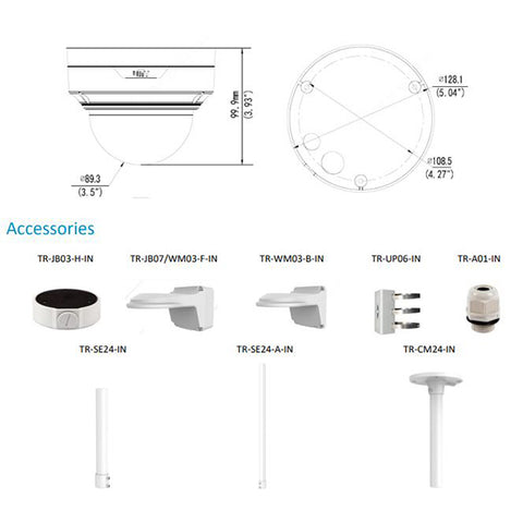 Uniview / IP Cameras / Dome / 2.8-12mm AF Automatic Focusing and Motorized Zoom Lens / 5MP / Smart IR / IP67 / IK10 / WDR / UNV-3535SR3-DVPZ-F - UHS Hardware Uniview / IP Cameras / Dome / 2.8-12mm AF Automatic Focusing and Motorized Zoom Lens / 5MP / Smart IR / IP67 / IK10 / WDR / UNV-3535SR3-DVPZ-F - UHS Hardware