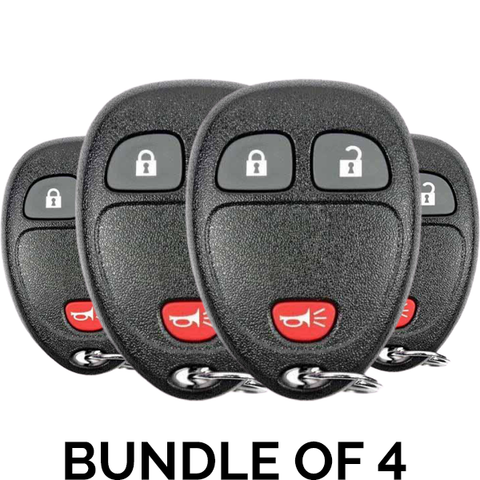 4 x 2007-2017 GM / 3-Button Keyless Entry Remote / OUC60270 (BUNDLE OF 4) - UHS Hardware 4 x 2007-2017 GM / 3-Button Keyless Entry Remote / OUC60270 (BUNDLE OF 4) - UHS Hardware