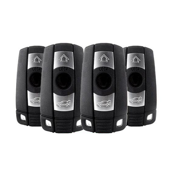 4 x 2004-2010 BMW 3 / 5 Series / 3-Button Smart Key / PN: 6986583-04 / KR55WK49147 / Comfort Access (BUNDLE OF 4) - UHS Hardware 4 x 2004-2010 BMW 3 / 5 Series / 3-Button Smart Key / PN: 6986583-04 / KR55WK49147 / Comfort Access (BUNDLE OF 4) - UHS Hardware