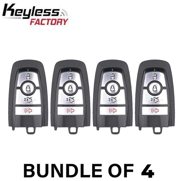 2017-2022 Ford / 4-Button Smart Key / M3N-A2C93142300 (AFTERMARKET) (BUNDLE OF 4) - UHS Hardware 2017-2022 Ford / 4-Button Smart Key / M3N-A2C93142300 (AFTERMARKET) (BUNDLE OF 4) - UHS Hardware