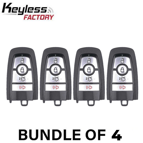 2017-2022 Ford / 4-Button Smart Key / M3N-A2C93142300 (AFTERMARKET) (BUNDLE OF 4) - UHS Hardware 2017-2022 Ford / 4-Button Smart Key / M3N-A2C93142300 (AFTERMARKET) (BUNDLE OF 4) - UHS Hardware