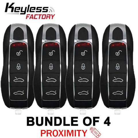 4 x 2010-2017 Porsche / 4-Button Smart Key / KR55WK50138 / Porsche Entry System / 315 MHz (AFTERMARKET) (Bundle of 4) 4 x 2010-2017 Porsche / 4-Button Smart Key / KR55WK50138 / Porsche Entry System / 315 MHz (AFTERMARKET) (Bundle of 4)