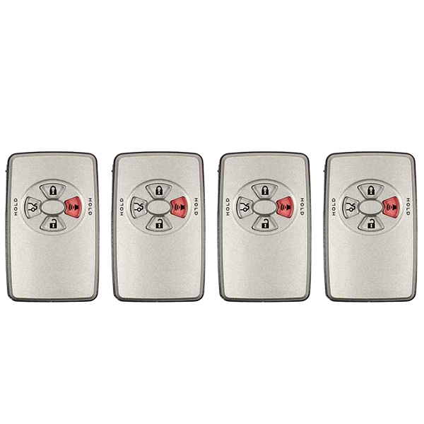 2005-2007 Toyota Avalon / 4-Button Smart Key / PN: 89904-07030 / HYQ14AAF (AFTERMARKET) (BUNDLE OF 4) - UHS Hardware 2005-2007 Toyota Avalon / 4-Button Smart Key / PN: 89904-07030 / HYQ14AAF (AFTERMARKET) (BUNDLE OF 4) - UHS Hardware