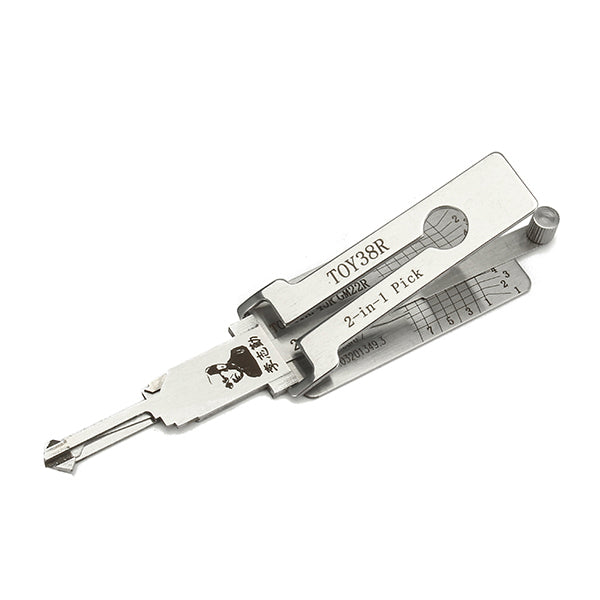 ORIGINAL LISHI TOY38R DH4R Toyota / 8-Cut / 2-in-1 / Pick & Decoder - UHS Hardware ORIGINAL LISHI TOY38R DH4R Toyota / 8-Cut / 2-in-1 / Pick & Decoder - UHS Hardware