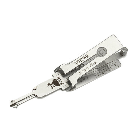 ORIGINAL LISHI TOY38R DH4R Toyota / 8-Cut / 2-in-1 / Pick & Decoder - UHS Hardware ORIGINAL LISHI TOY38R DH4R Toyota / 8-Cut / 2-in-1 / Pick & Decoder - UHS Hardware