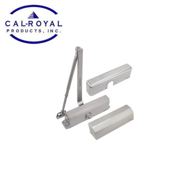 Cal-Royal - 500PBF - Door Closer - Aluminum - Optional Cover - Grade 1 - UHS Hardware Cal-Royal - 500PBF - Door Closer - Aluminum - Optional Cover - Grade 1 - UHS Hardware