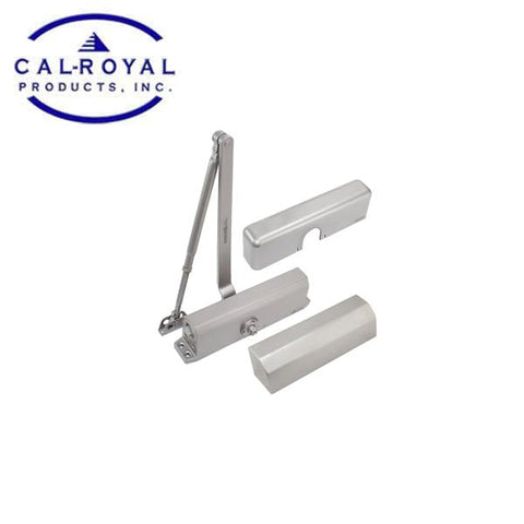Cal-Royal - 500PBF - Door Closer - Aluminum - Optional Cover - Grade 1 - UHS Hardware Cal-Royal - 500PBF - Door Closer - Aluminum - Optional Cover - Grade 1 - UHS Hardware