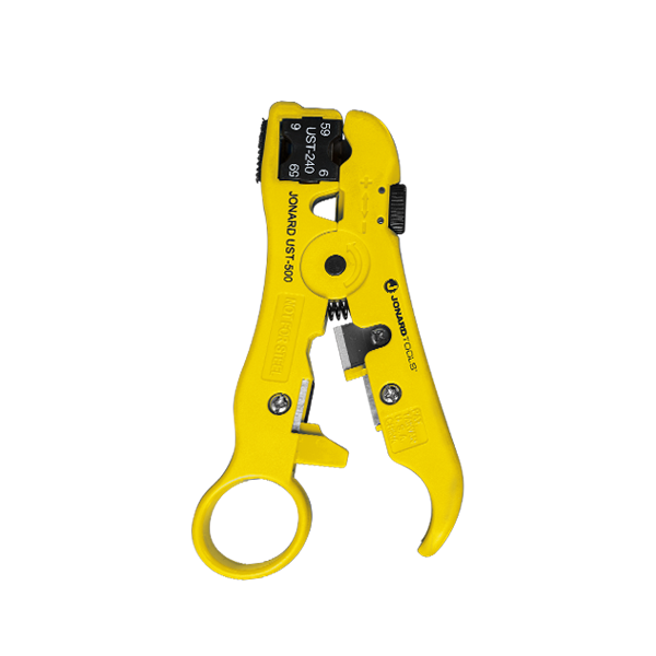 Jonard Tools - UST-540 - Universal Cable Stripping Tool w/ Cable Stop - UHS Hardware Jonard Tools - UST-540 - Universal Cable Stripping Tool w/ Cable Stop - UHS Hardware
