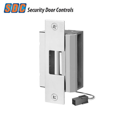 SDC - 55-AU - Electrified Universal Strike - Fail Safe / Fail Secure - 12/24VDC - Satin stainless Steel - Grade 1 - UHS Hardware SDC - 55-AU - Electrified Universal Strike - Fail Safe / Fail Secure - 12/24VDC - Satin stainless Steel - Grade 1 - UHS Hardware