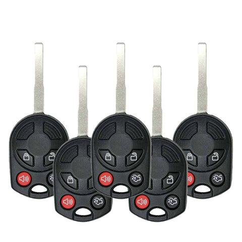 2012-2019 Ford / 4-Button Remote Head Key / OUCD6000022 (BUNDLE OF 5) (AFTERMARKET) - UHS Hardware 2012-2019 Ford / 4-Button Remote Head Key / OUCD6000022 (BUNDLE OF 5) (AFTERMARKET) - UHS Hardware
