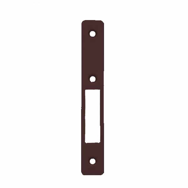 ILCO - Faceplate - Hookbolt - Bevel - Left Hand - 313 - Dark Bronze - UHS Hardware ILCO - Faceplate - Hookbolt - Bevel - Left Hand - 313 - Dark Bronze - UHS Hardware